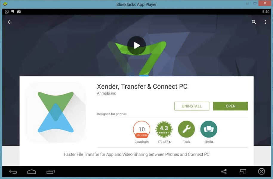 xender download pc windows 10